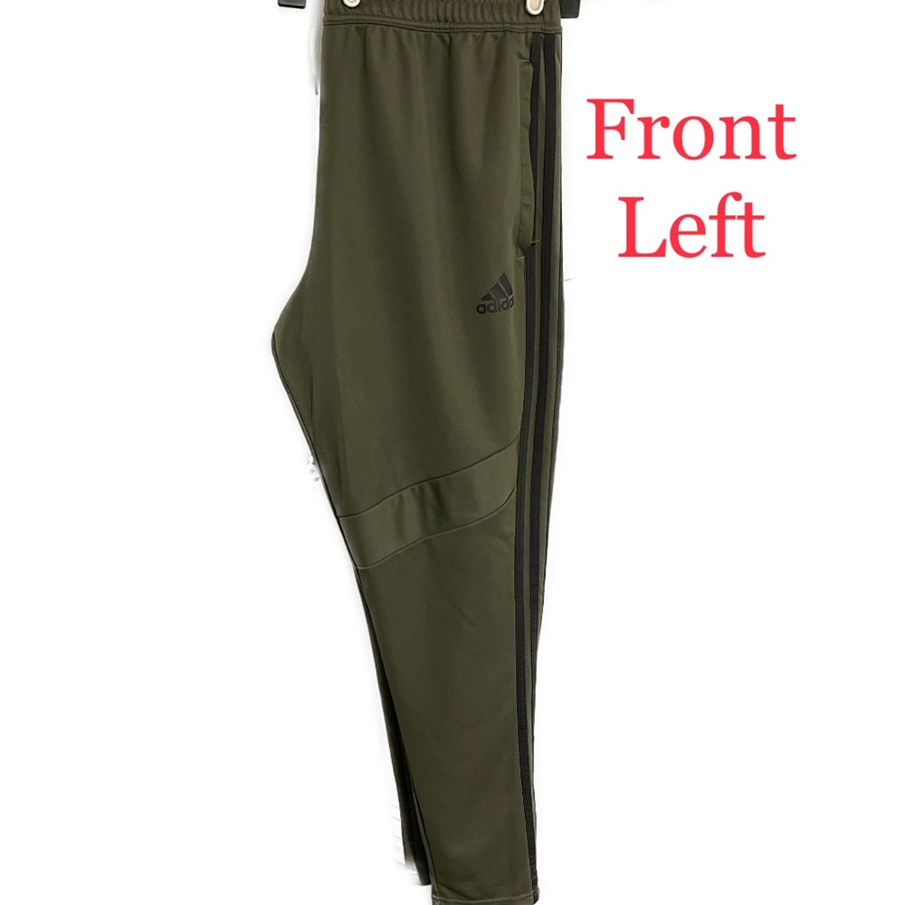 Men’s Size XL Adidas Tiro Pants Olive Green/Grey